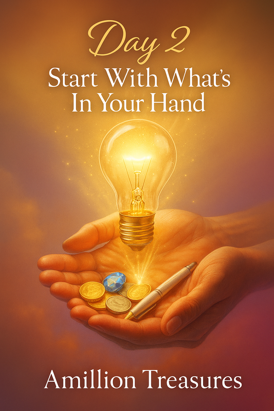 ✨Day 2: Start With What’s In Your Hand: Kingdom Stewardship; Mastering What’s in Your Hands