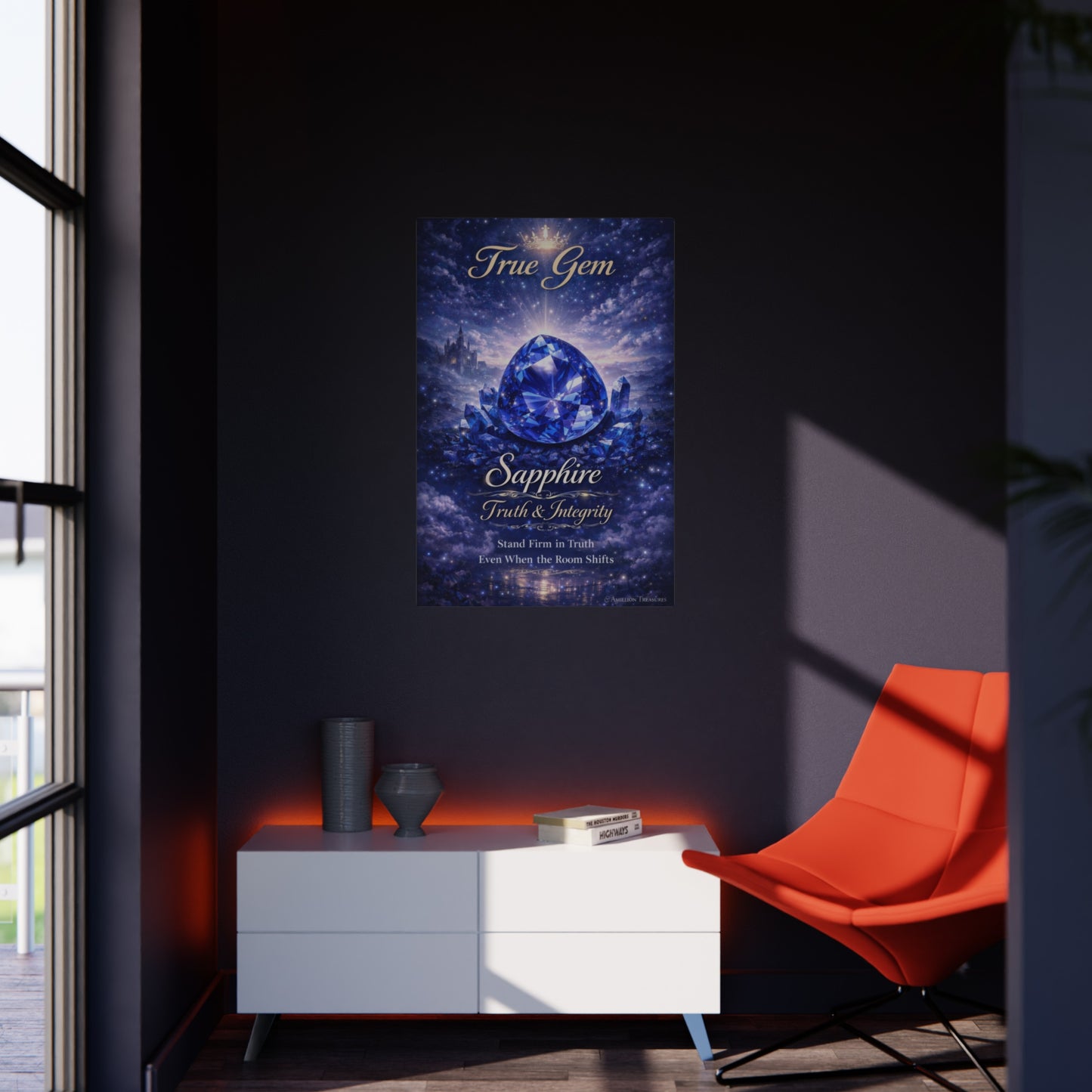 Sapphire, “Truth & Integrity” Portrait