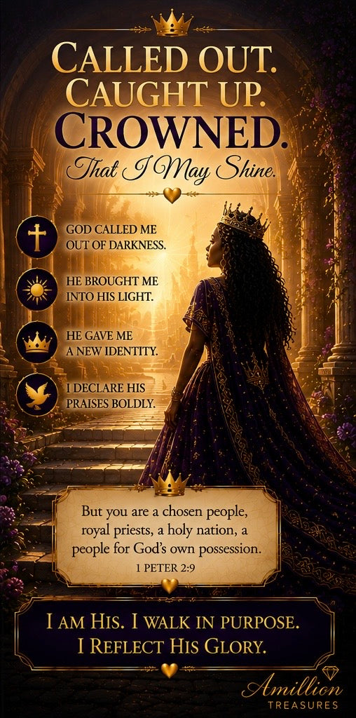 Crowned in Glory: Walking in Royal Identity, Part 1; Chosen and Royal