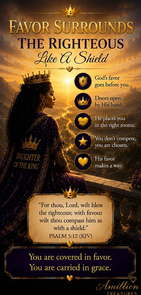 Crowned in Glory: Walking in Royal Identity, Part 4; The Radiance of Favor