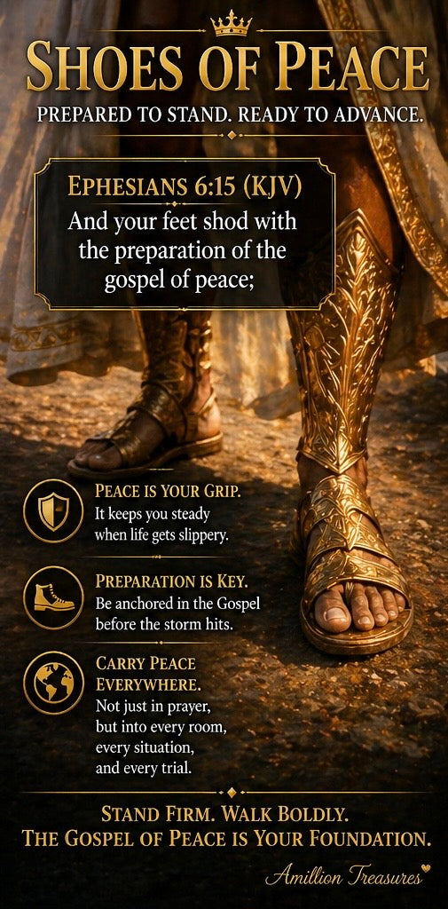 The Full Armor of God (The Wardrobe of a Gem): Part 3: The Shoes of Peace