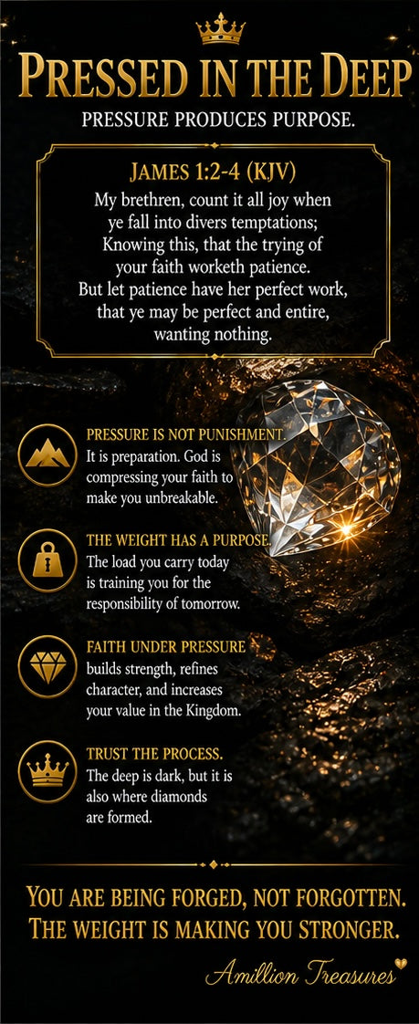 The Refiner’s Fire (From Raw Stone to Polished Gem): Part 2: The Pressure of the Deep