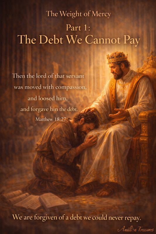 The Weight of Mercy: Day 1; The Debt We Cannot Pay