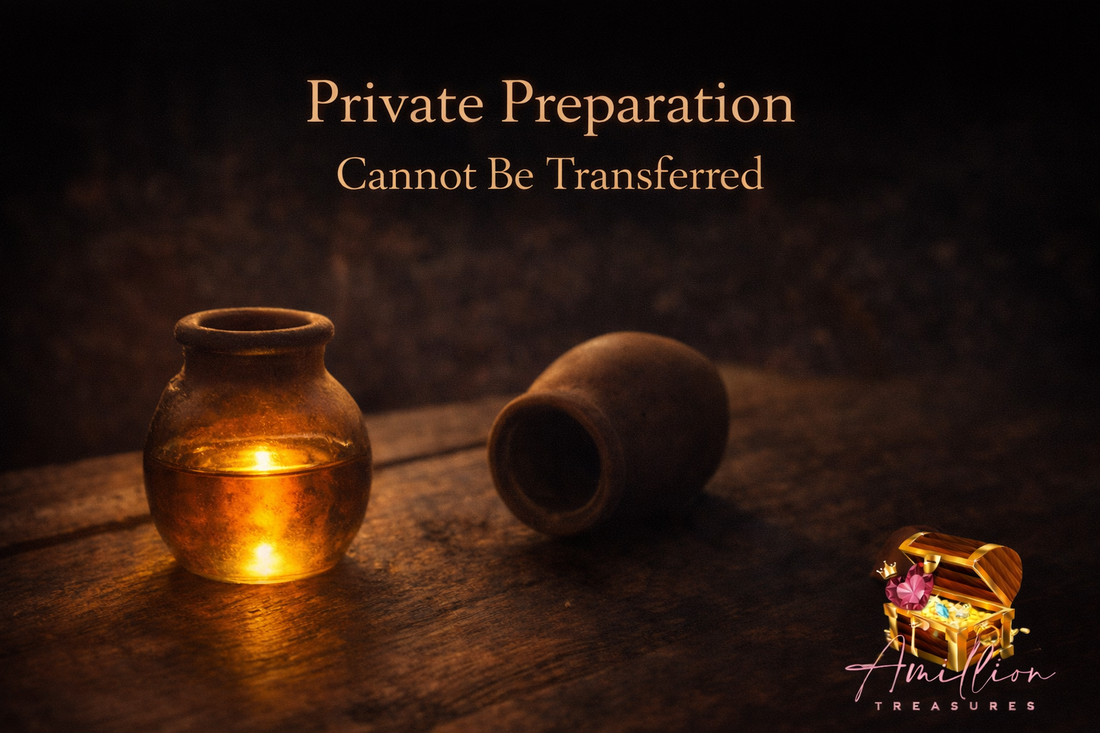 The Parable of the Ten Virgins: Day 2; Oil You Cannot Borrow