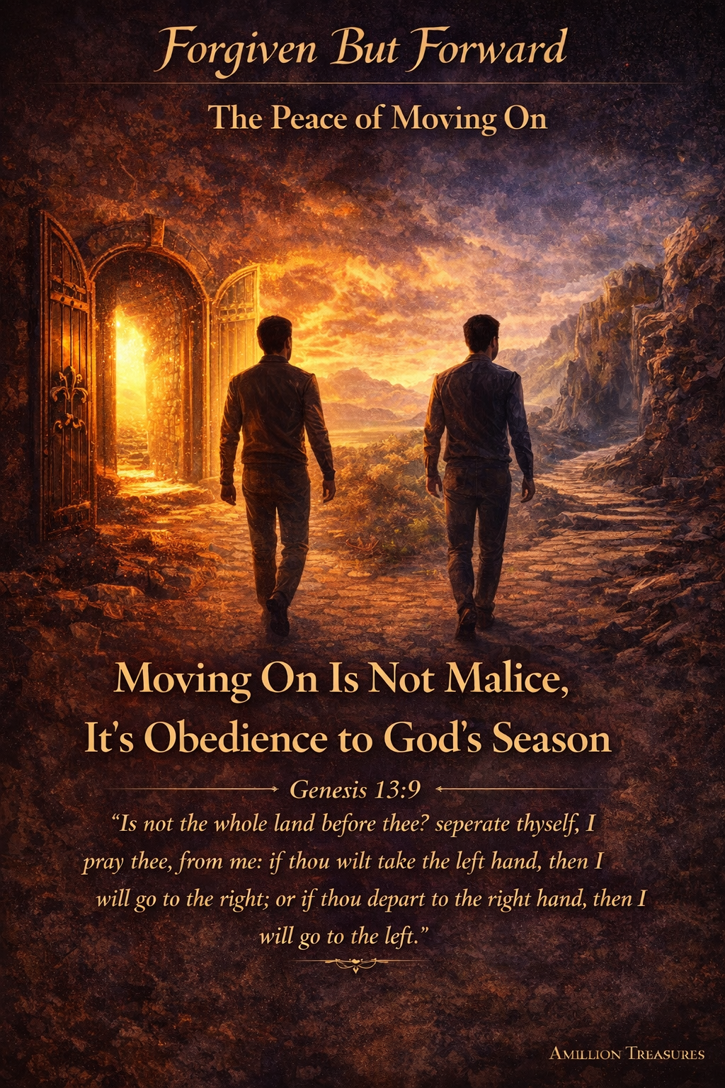 Forgiven But Forward: Day 3; The Peace of Moving On