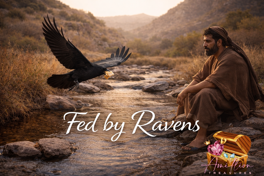 God’s Provision in Unlikely Ways: DAY 2; Fed by Ravens