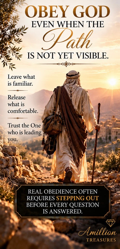 The Power of Obedience,  Part 2: Trusting God When the Command Makes No Sense