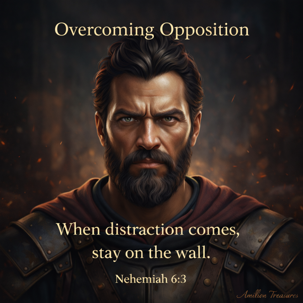 Nehemiah: Rebuilding the Wall: Day 6: Overcoming Opposition