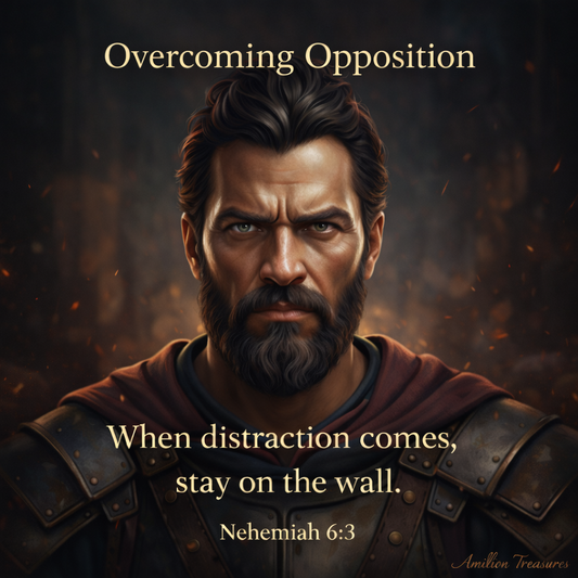 Nehemiah: Rebuilding the Wall: Day 6: Overcoming Opposition
