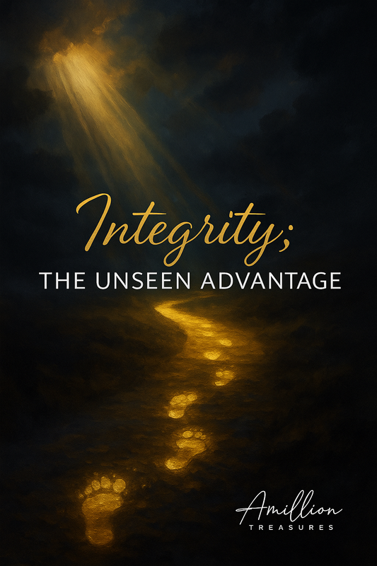 ✨ Day 6: Integrity; The Unseen Advantage: Kingdom Stewardship; Mastering What’s in Your Hands