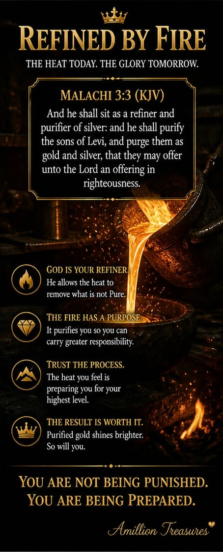 The Refiner’s Fire (From Raw Stone to Polished Gem):
