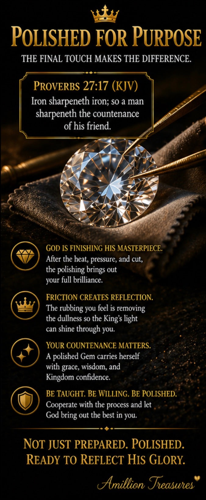 The Refiner’s Fire (From Raw Stone to Polished Gem): Part 4: The Polishing Cloth