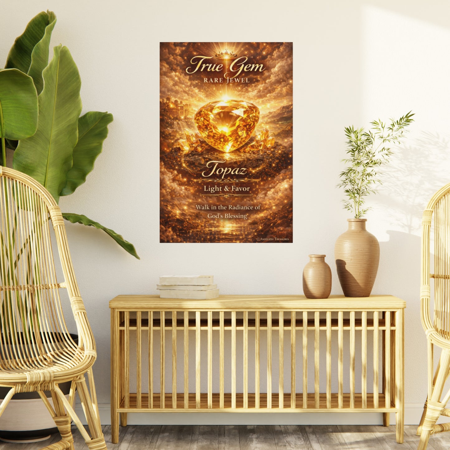 Topaz, Walking in Light & Favor