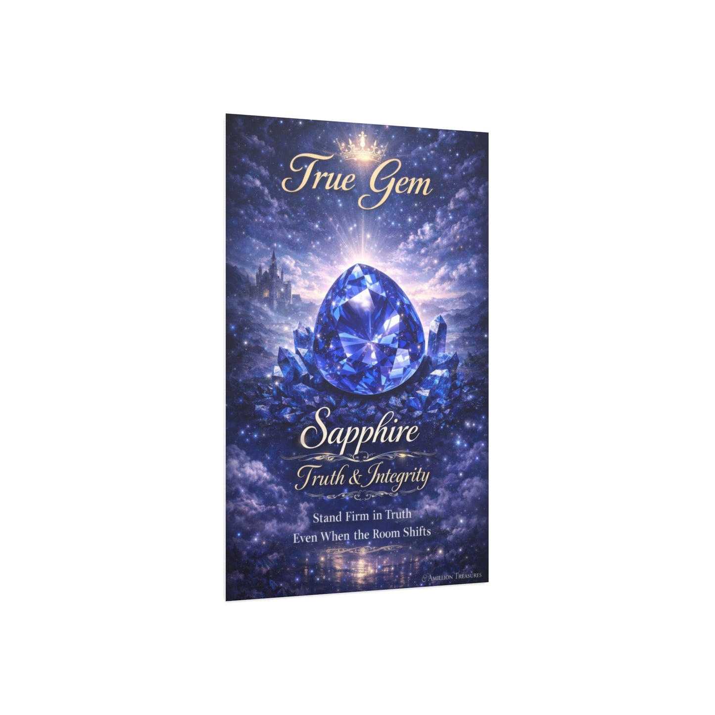 Sapphire, “Truth & Integrity” Portrait