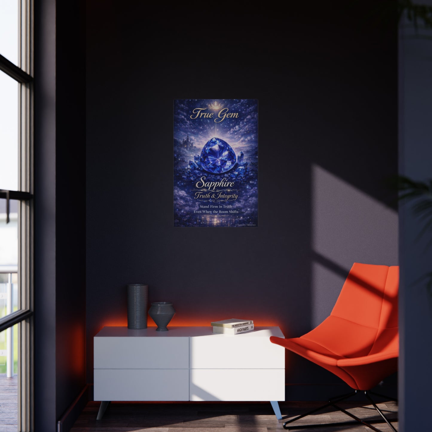 Sapphire, “Truth & Integrity” Portrait