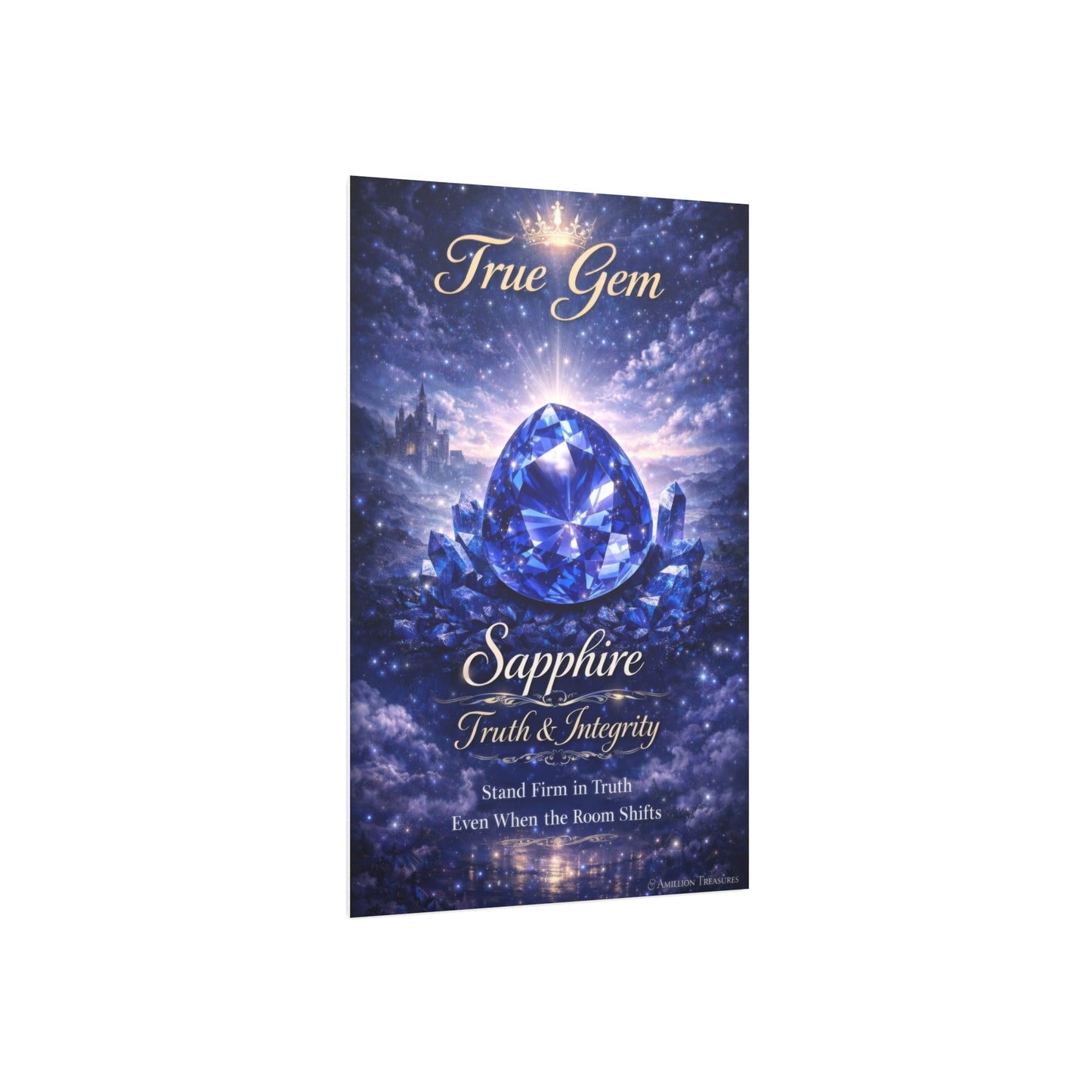 Sapphire, “Truth & Integrity” Portrait