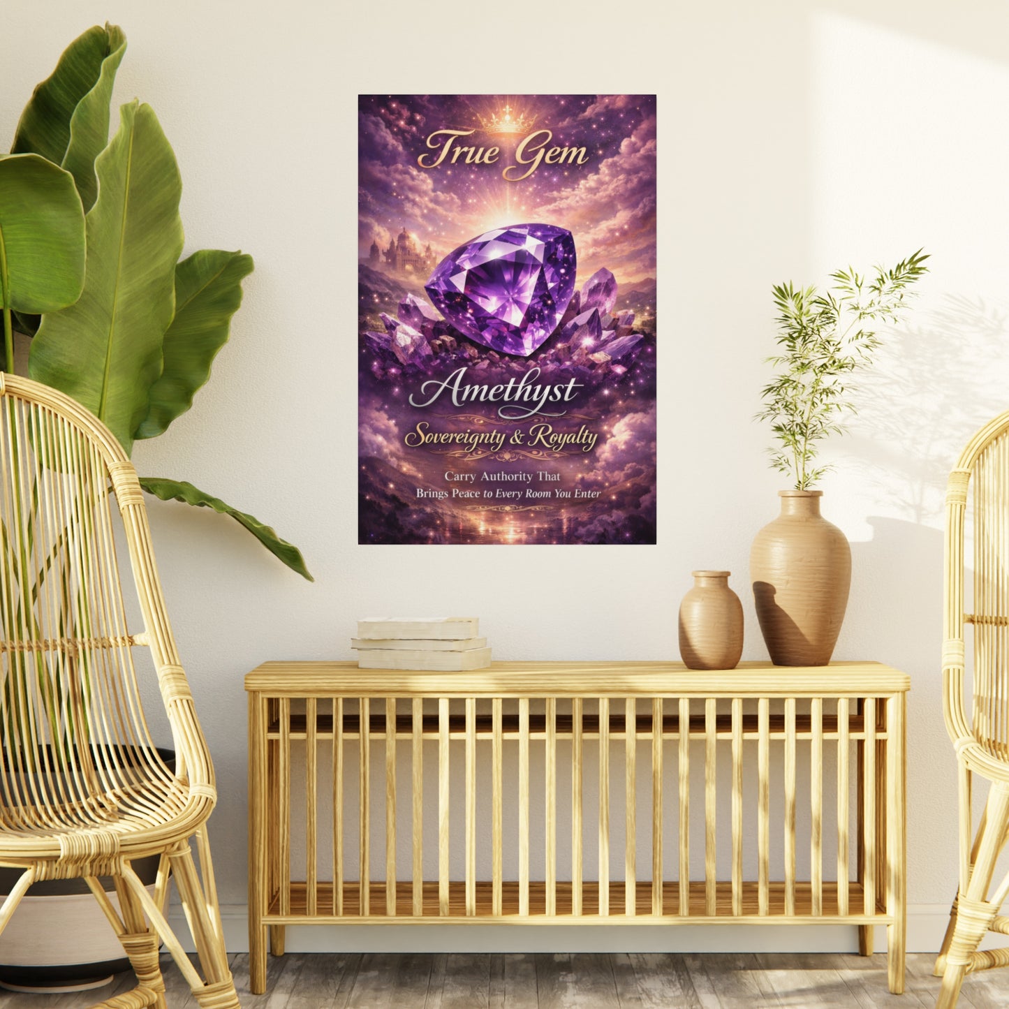 True Gem, Amethyst Sovereignty and Royalty Portrait