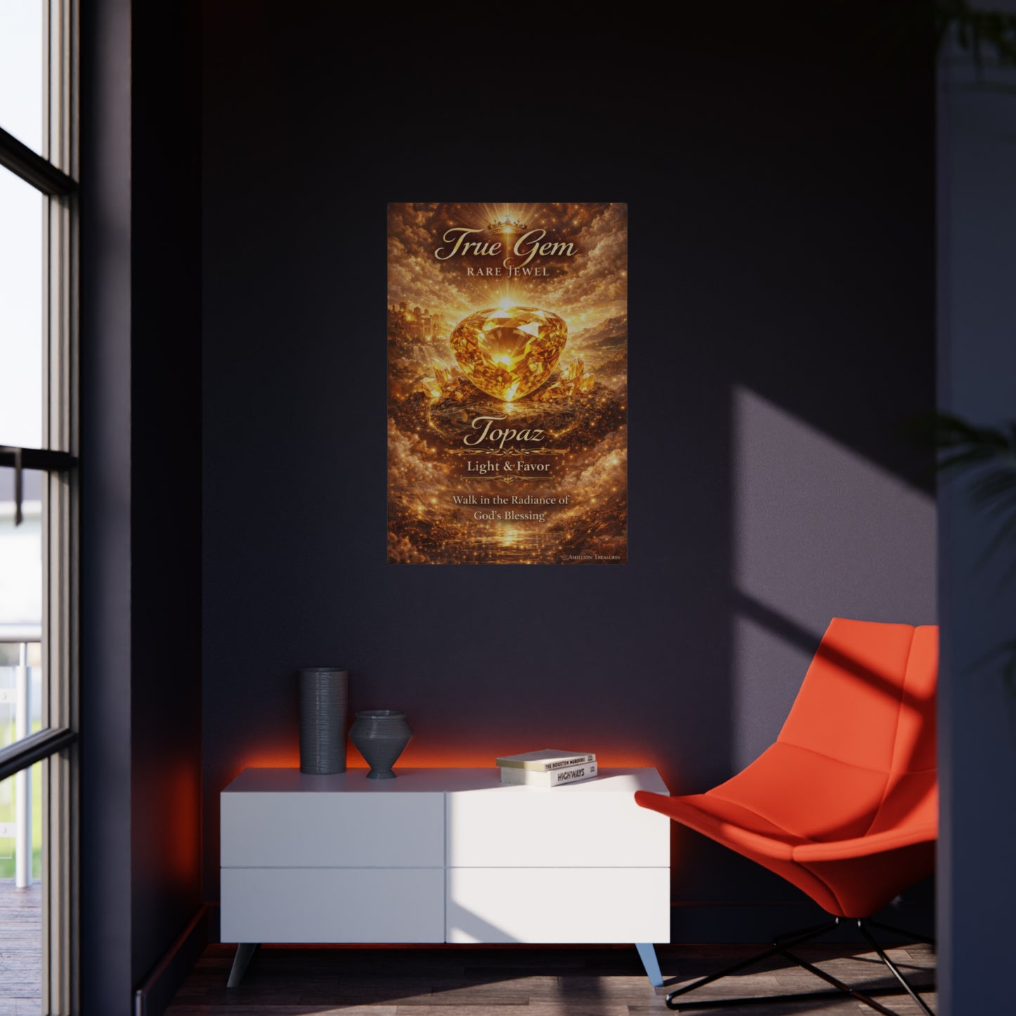 Topaz, Walking in Light & Favor