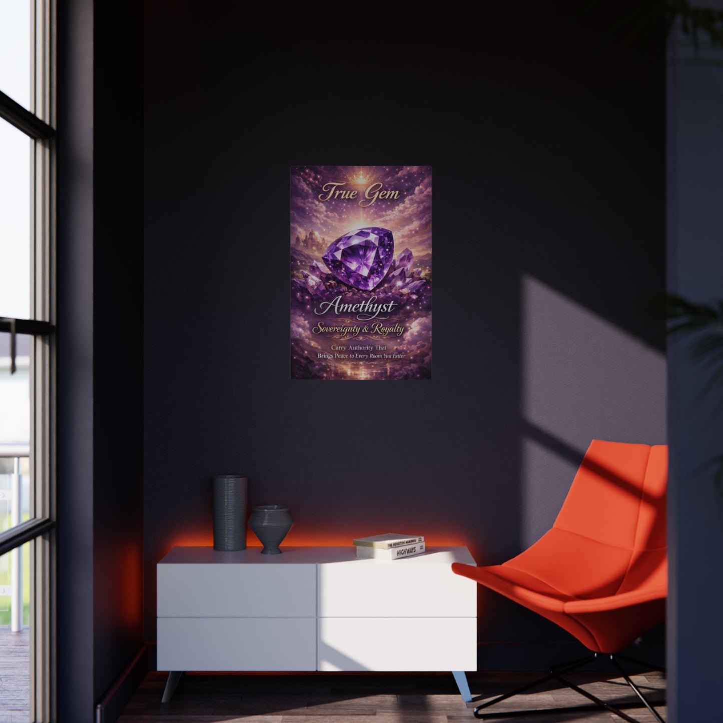 True Gem, Amethyst Sovereignty and Royalty Portrait