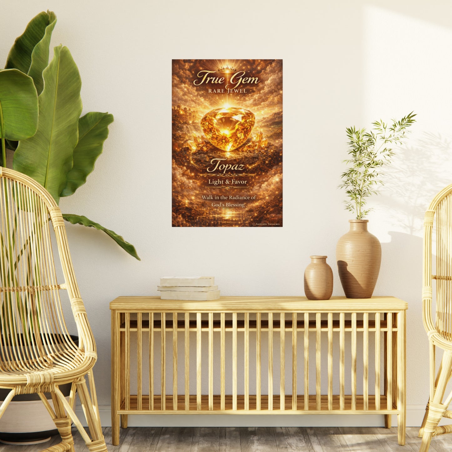 Topaz, Walking in Light & Favor